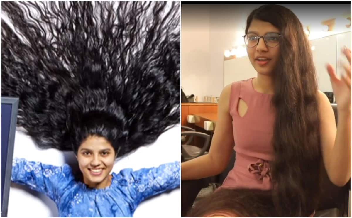 16-year-old girl breaks Guinness Record as teenager with longest hair in  the world 