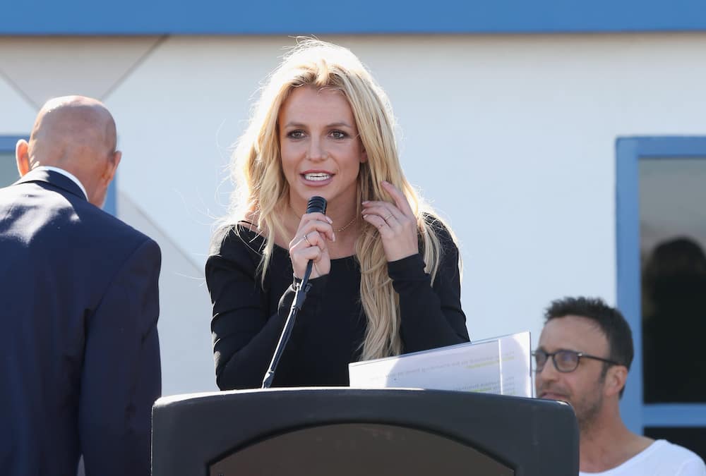 Britney Spears at Nevada Childhood Cancer Foundation Britney Spears Campus