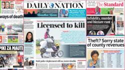 Kenya Newspapers Review, March 12: Nairobi Lady Arrested Over Husband's Alleged Murder