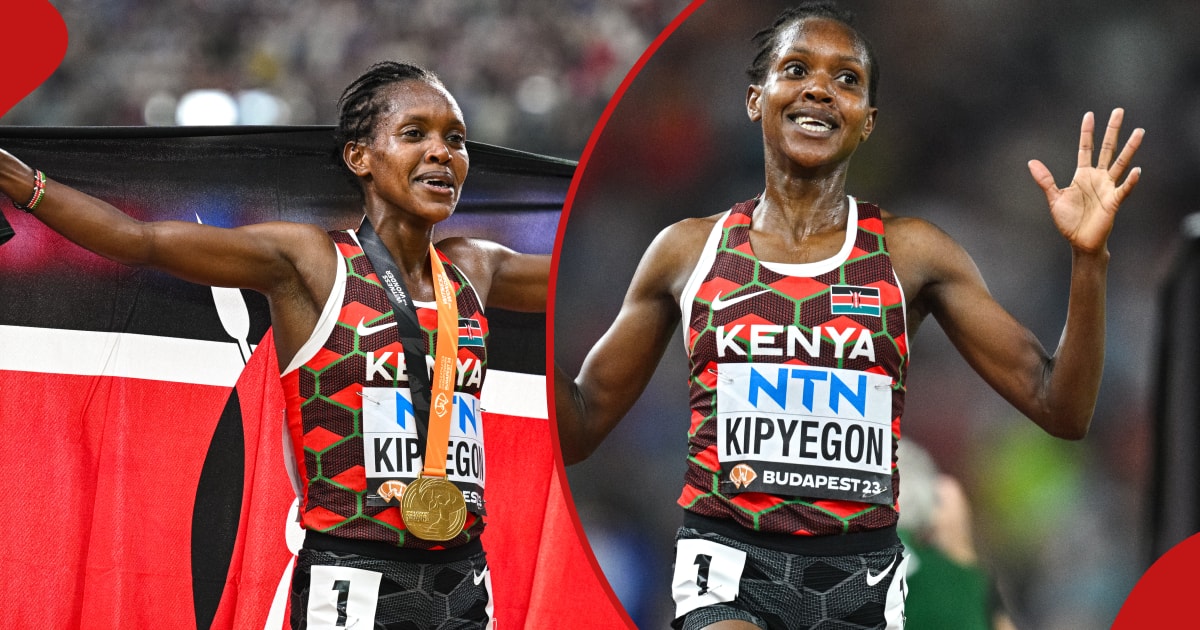 Faith Kipyegon Dedicates Budapest Gold To Her Husband: "He's Been ...