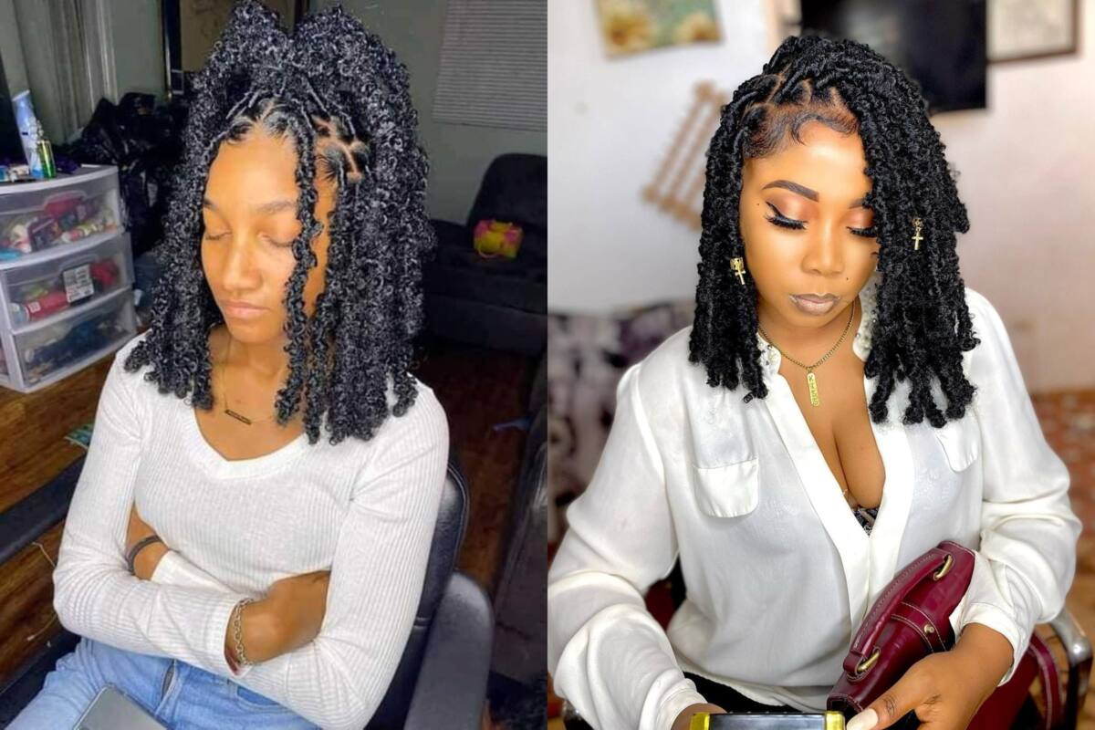 Easy Holiday Hairstyle On Natural Hair – Natural Sisters – South African  Hair Blog