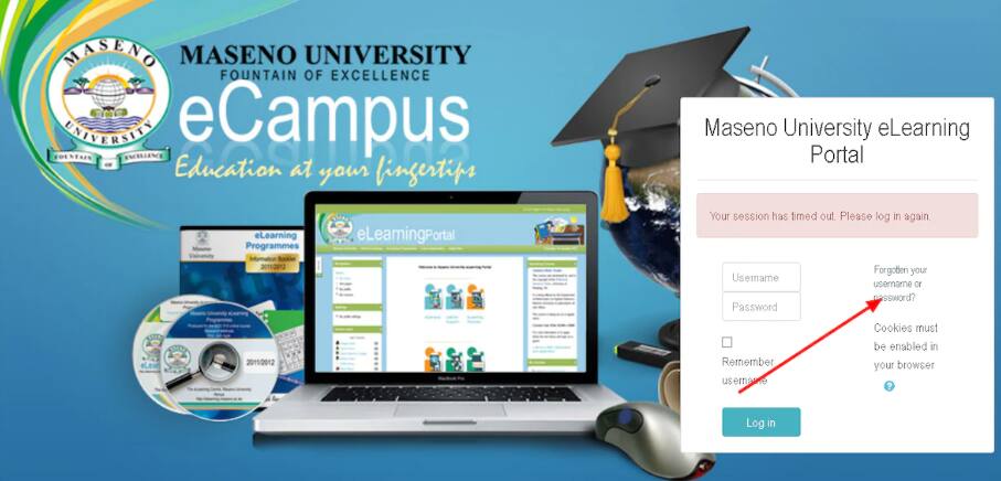 Maseno University e-learning portal