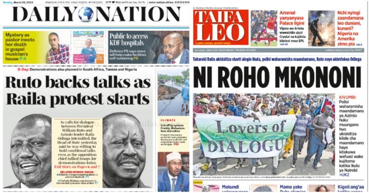 Kenyan Newspapers Review for March 20: Puzzle as Kikuyu Lady Pastor ...