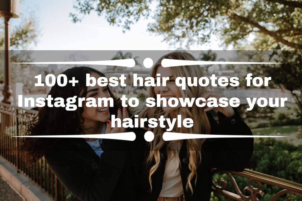 Hair quotes for Instagram