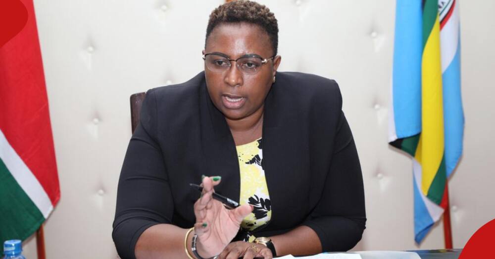 Aisha Jumwa said delays in July salaries came as a result of logistical challenges.