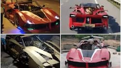 Talented Man Uses KSh 10k, Scrap Metal to Build Ferrari 488 GTB Replica, Video of Car Goes Viral