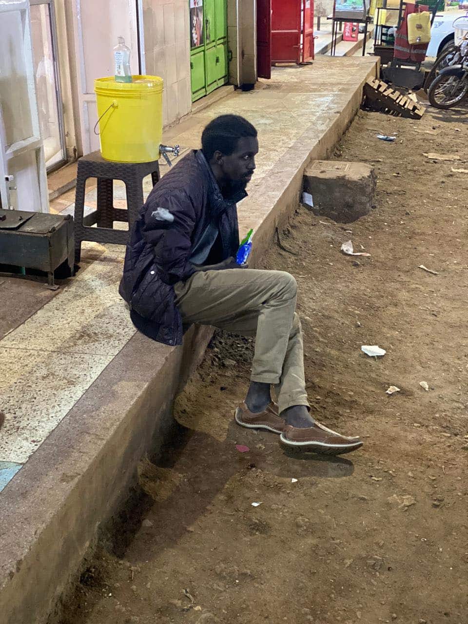 Former TPF contestant David Major rescued by well-wishers after being spotted living in the street
