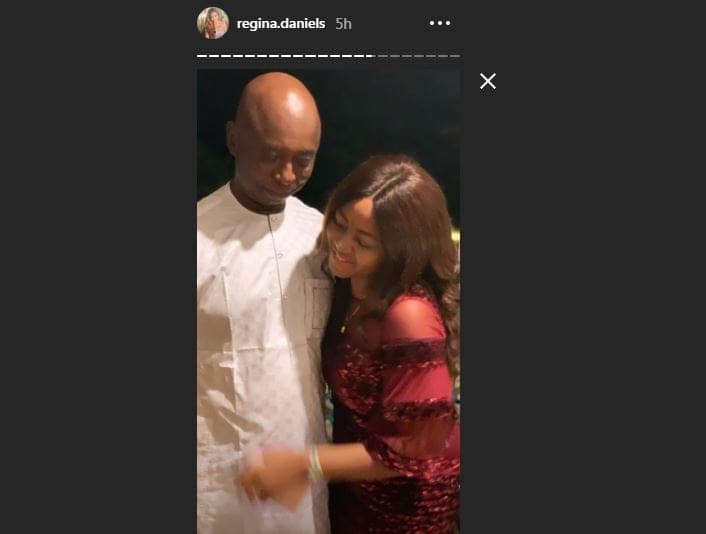 Regina Daniels shares new loved up photos with hubby Ned Nwoko