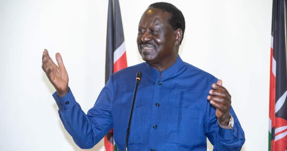 Raila Odinga's remarks on Mtumba business caused uproar.