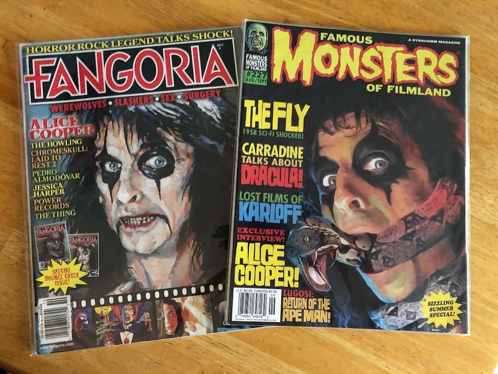 Horror magazines