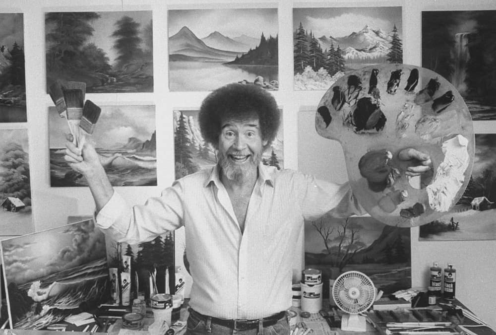 Who was Bob Ross's spouse?