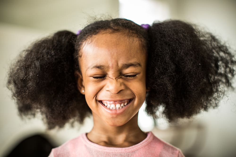 Ball Barrettes Hairstyle Black Girls