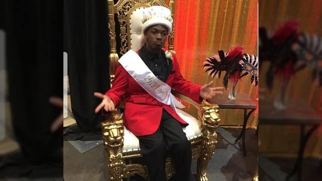 Teen with cerebral palsy evokes emotion as he walks across graduation square