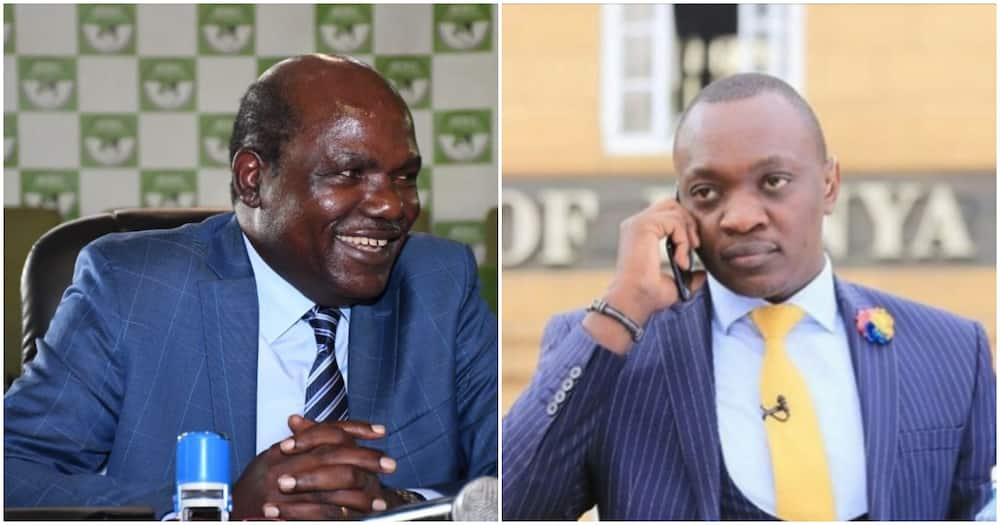 Ken Mijungu Amused after Being Blocked on Twitter by Wafula Chebukati.