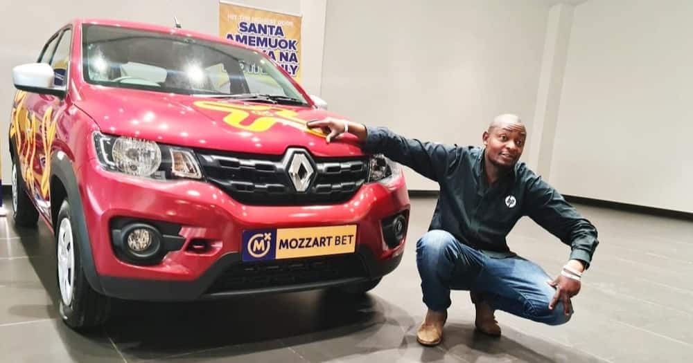 Jobless Rongai engineer wins first car in betting competition.