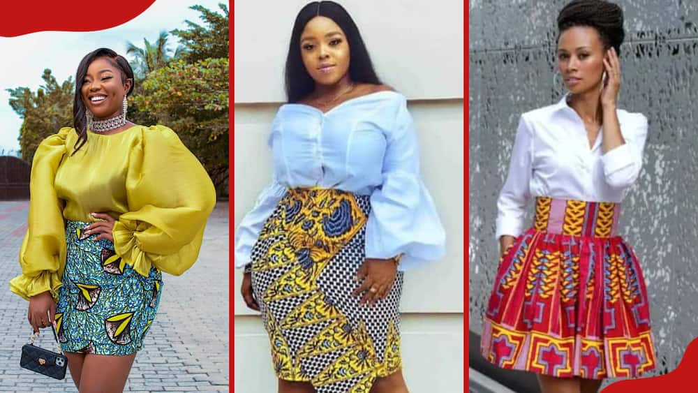 20 Latest Ankara short skirt and blouse for a trendy look 