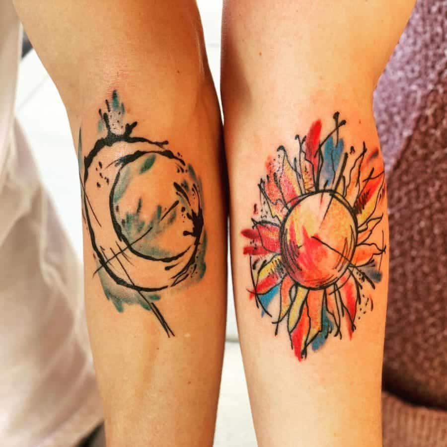 Lovebirds reveal the cringe-making couple tattoos that celebrate their  romance | The Irish Sun