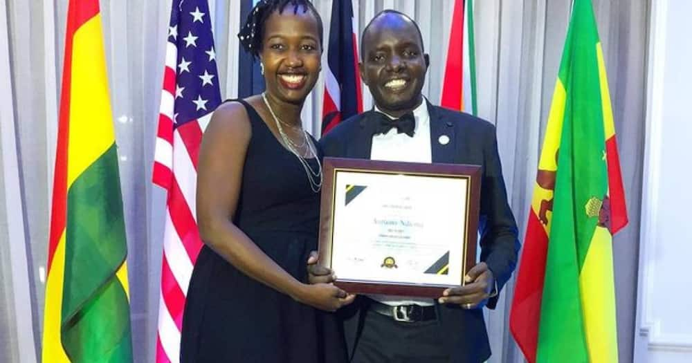 TV Host Anthony Ndiema received Christian Media Award from I Change Nations Global Awards.