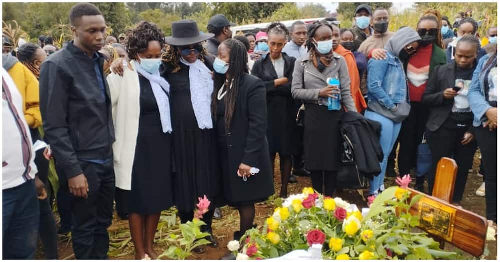 Jimmy Njenga's burial
