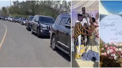 Luo Man Displays Opulence with Fuel-Guzzling Fleet of Wedding Rides: "Mnafanya Our Men Wanakaa Jokers"