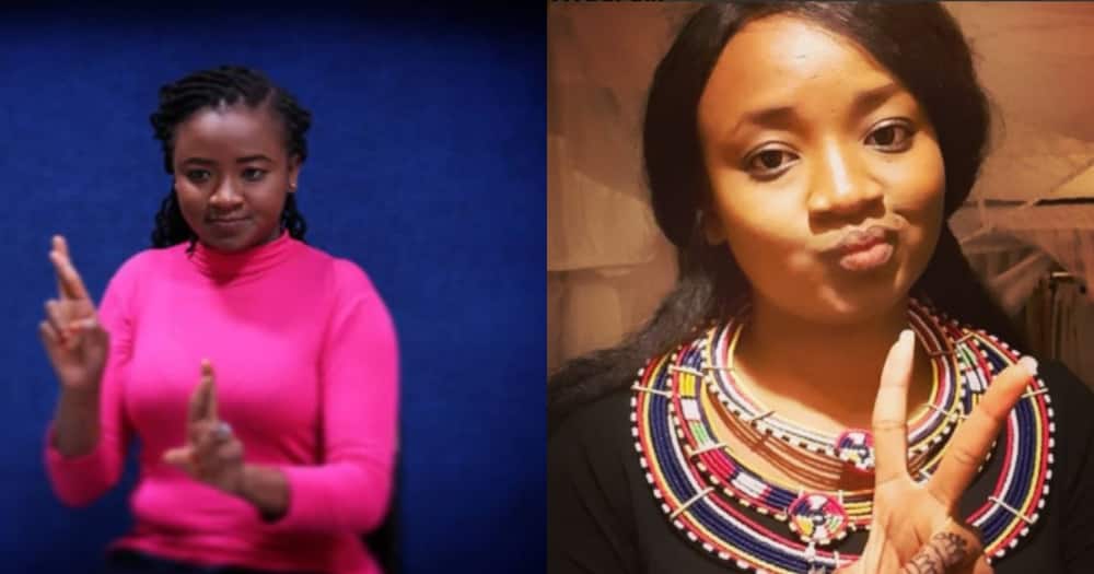 Youla Nzale: Splendid Photos of Passionate Citizen TV Sign Language Interpreter