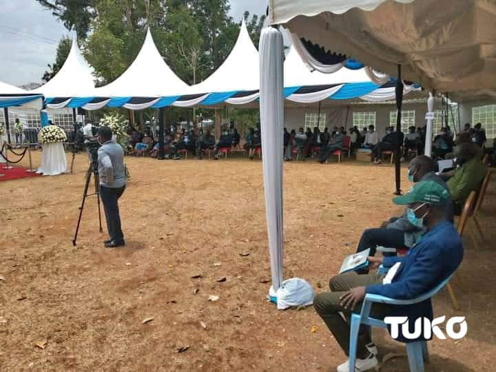 Photos: Robin Njogu Buried Next to Mother who Died 2 Days Before Him