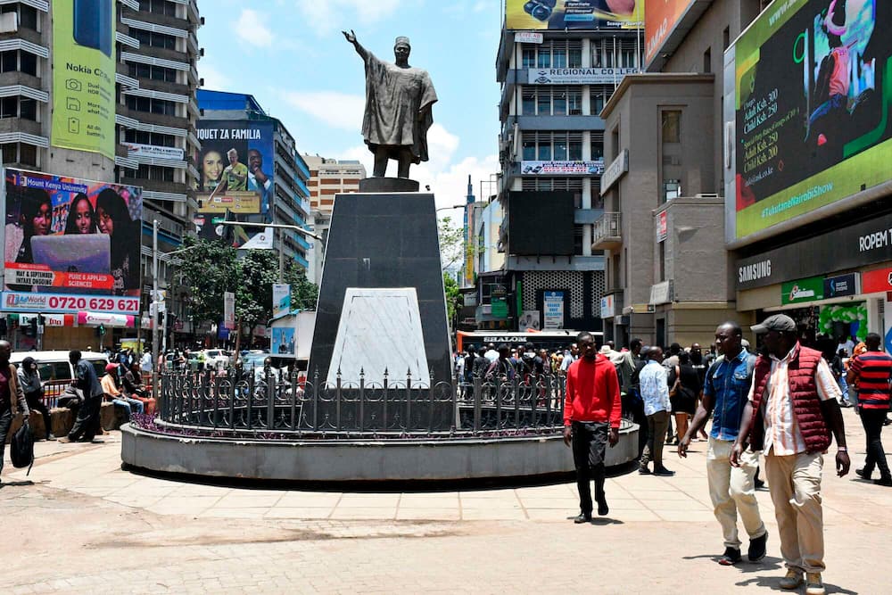 Tom Mboya monument in Nairobi, Kenya