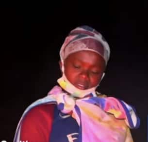 TV anchor Waihiga Mwaura rescues woman, 6-old-month baby living in shack after Kariobangi demolitions