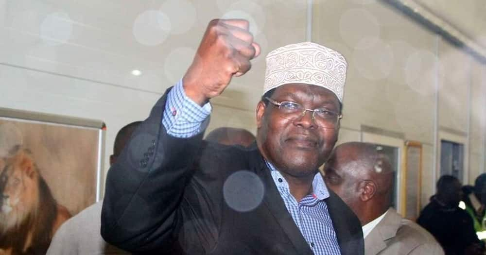 Miguna Miguna has denied links with DP William Ruto's hustler movement.