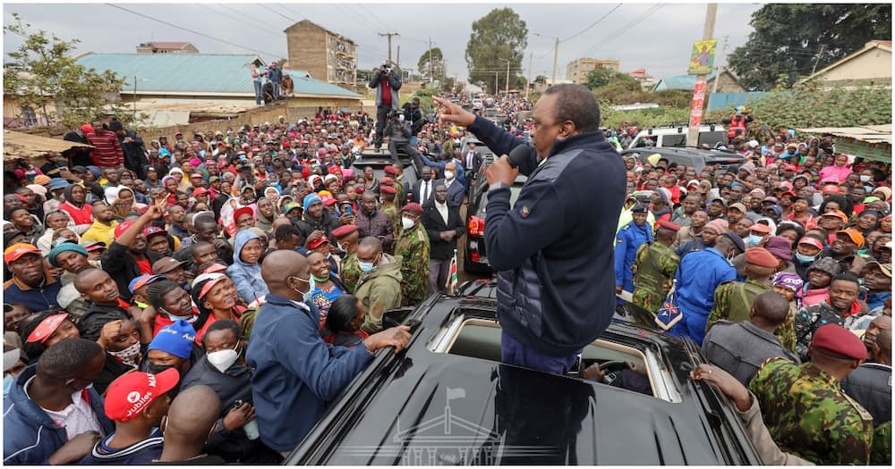 Ndindi Nyoro Asks Uhuru Kenyatta to Stay out of Politics: "He Might Be Ashamed"