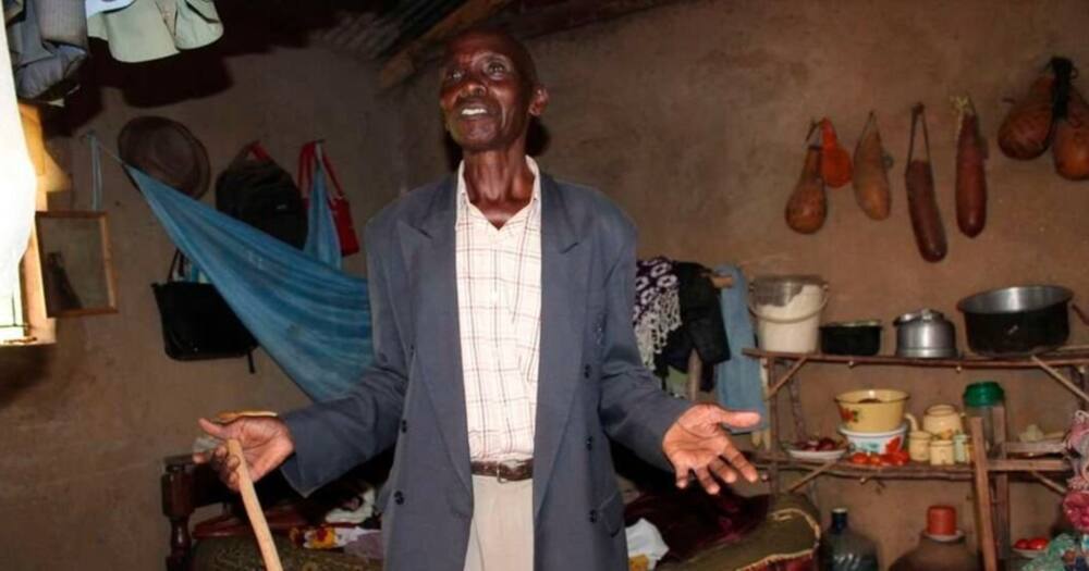 Bungoma's Mzee Gideon Kisira said his son had neglected his parents after securing employment.