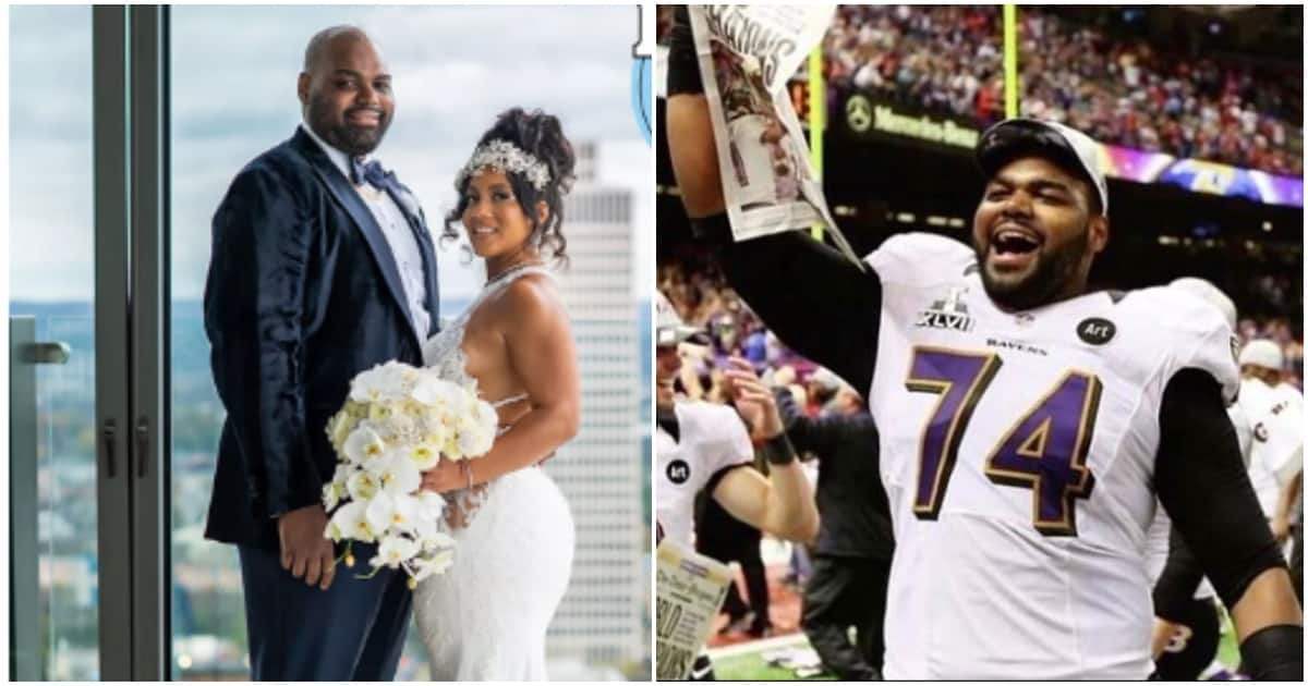 The Blind Side' inspiration Michael Oher marries longtime girlfriend  Tiffany Roy