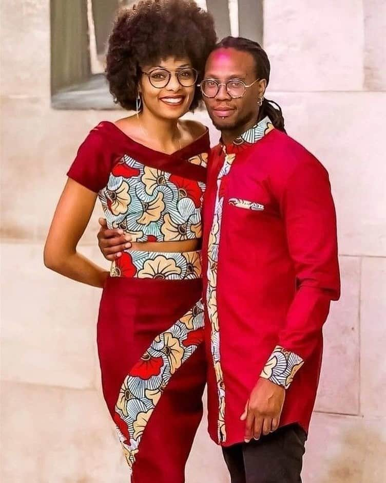 Ankara Couple matching Outfit  South african traditional dresses