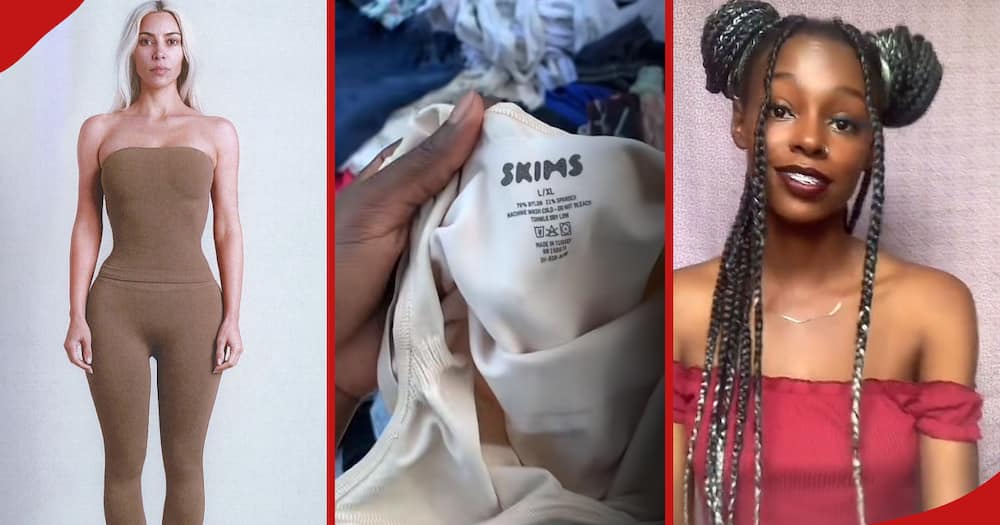Kenyan Lady Elated after Finding Kim Kardashian's Coveted Bodysuit