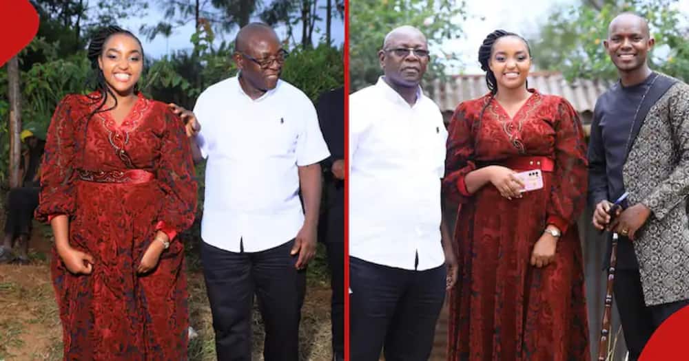 Murang'a tycoon who married a younger woman.