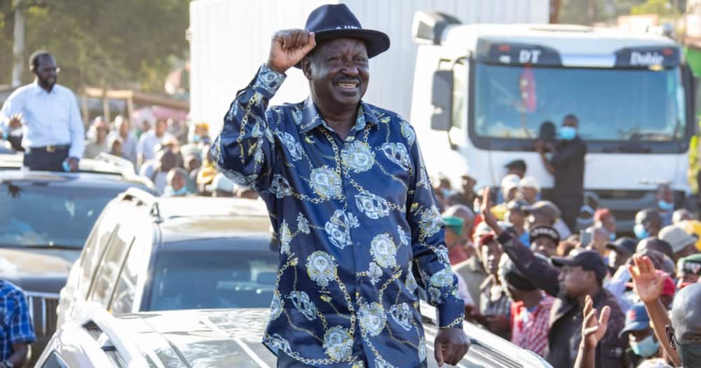 Raila Odinga hopes to climb the mountain.