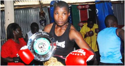 Conjestina Achieng: 7 Photos of Legendary Kenyan Female Boxer During ...