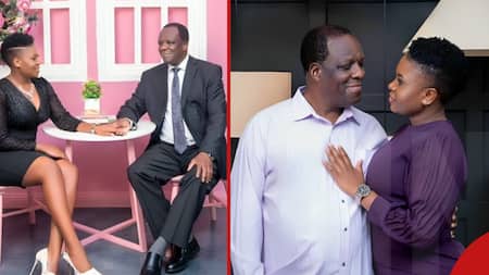 Wycliffe Oparanya: Photos of Former Governor with His Girlfriend Mary Biketi Leaked Online