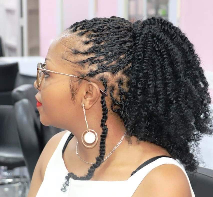 27 Beautiful Passion Twists & Spring Twists Hairstyles To Obsess Over -  Hello Bombshell! | Twist braid hairstyles, Twist hairstyles, Natural hair  styles