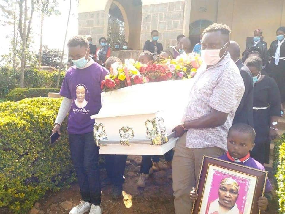 Kianjokoma: 5 Emotional Photos from Slain Embu Brothers' Grandma's Burial