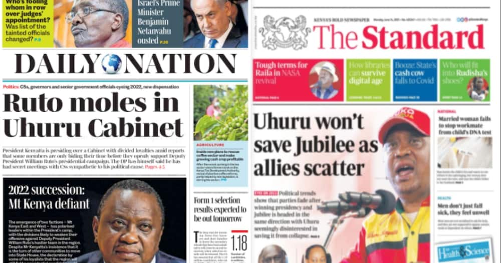 President Uhuru Kenyatta has lost control of Jubilee.