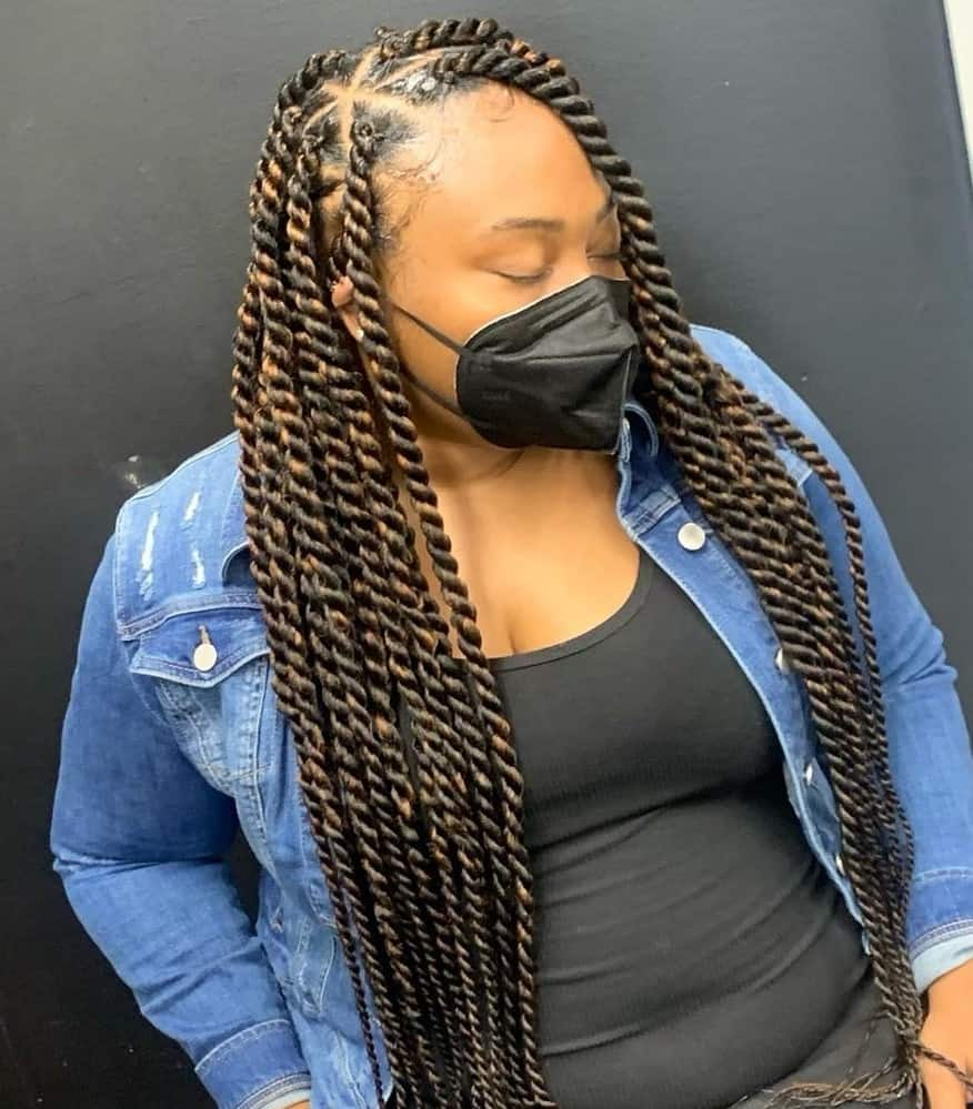 Twist braids deals styles