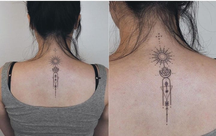 Gorgeous And Sexy Spine Tattoo Designs and Its Meaning  Tikli