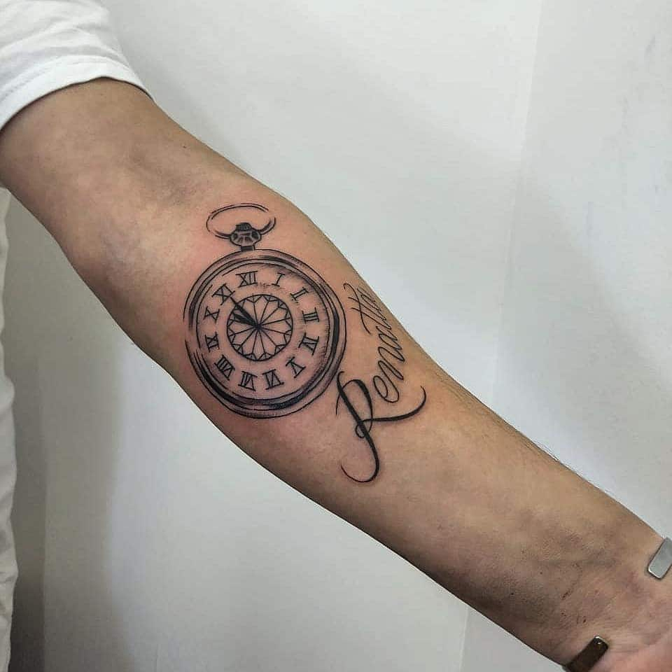 20 best small forearm tattoos for men with meanings