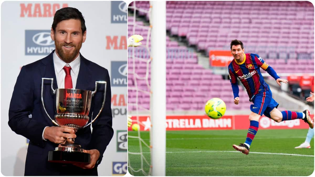 Lionel Messi Becomes 1st Player In La Liga History To Win Prestigious ...