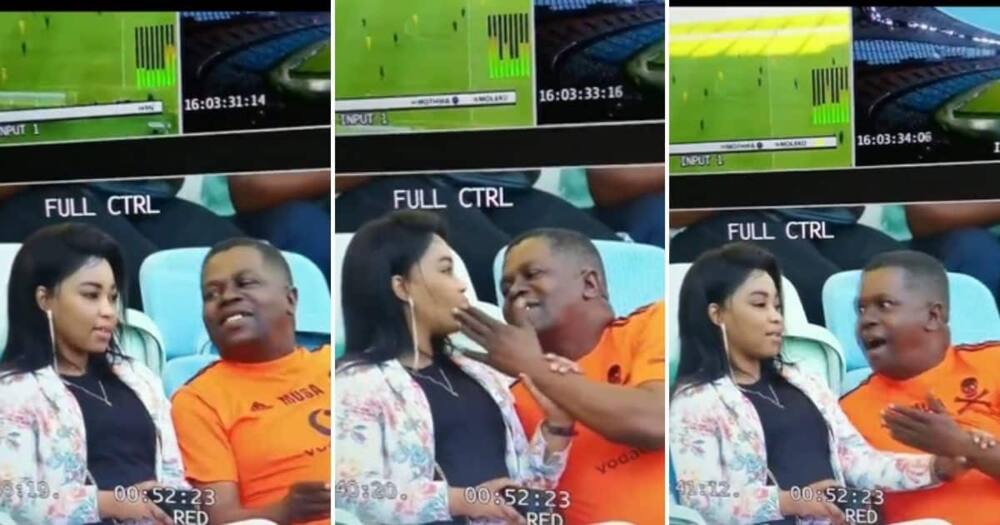 Woman, Denies Boyfriend Kiss, TV, SA