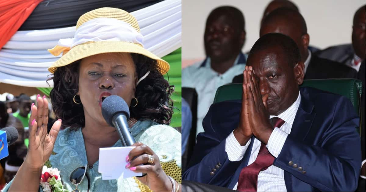 Image result for Millie Odhiambo on Ruto