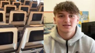 Lucky Teen Notices He Is only Passenger on Commercial Flight: "I Was Allowed to Move Around"
