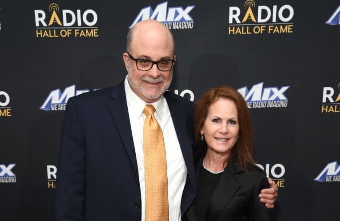 Mark Levin and Julie Levin at Radio Hall Of Fame