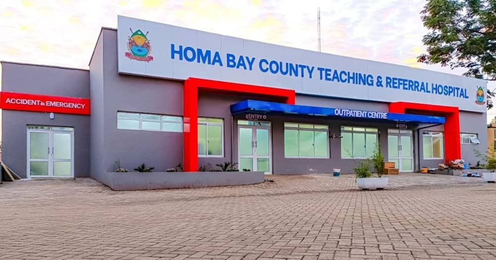 Homa Bay County Teaching and Referral hospital.